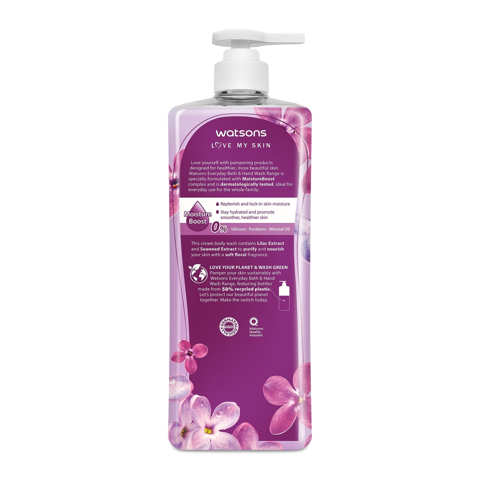 Detoxifying Scented Cream Body Wash 1L