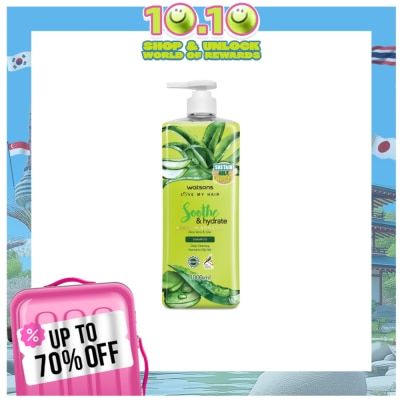 WATSONS Aloe Vera Lilac Soothe Hydrate Nourishing Shampoo 1000ml