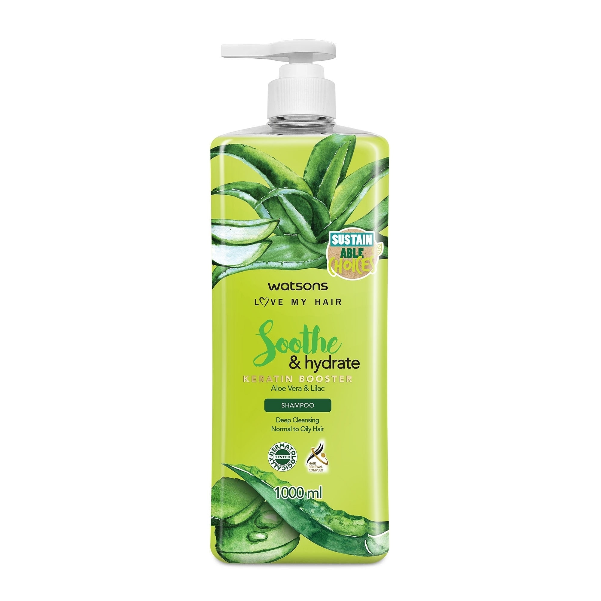 Aloe Vera Lilac Soothe Hydrate Nourishing Shampoo 1000ml