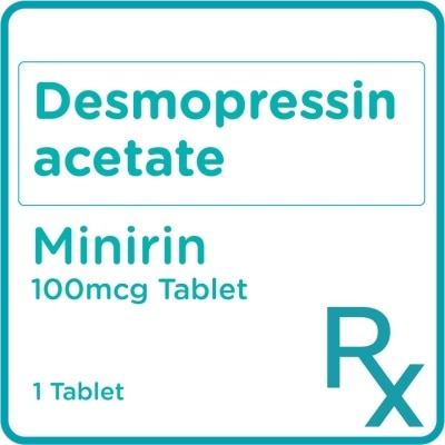 MINIRIN Desmopressin acetate 100mcg 1 Tablet [PRESCRIPTION REQUIRED]