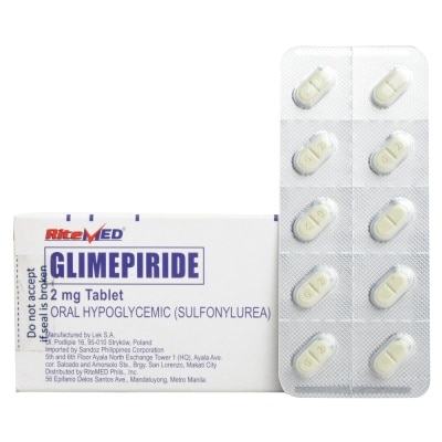 RITEMED Glimepiride 2 mg 1 Tablet [PRESCRIPTION REQUIRED]