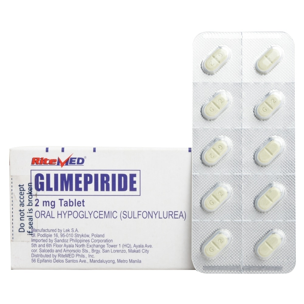 Glimepiride 2 mg 1 Tablet [PRESCRIPTION REQUIRED]