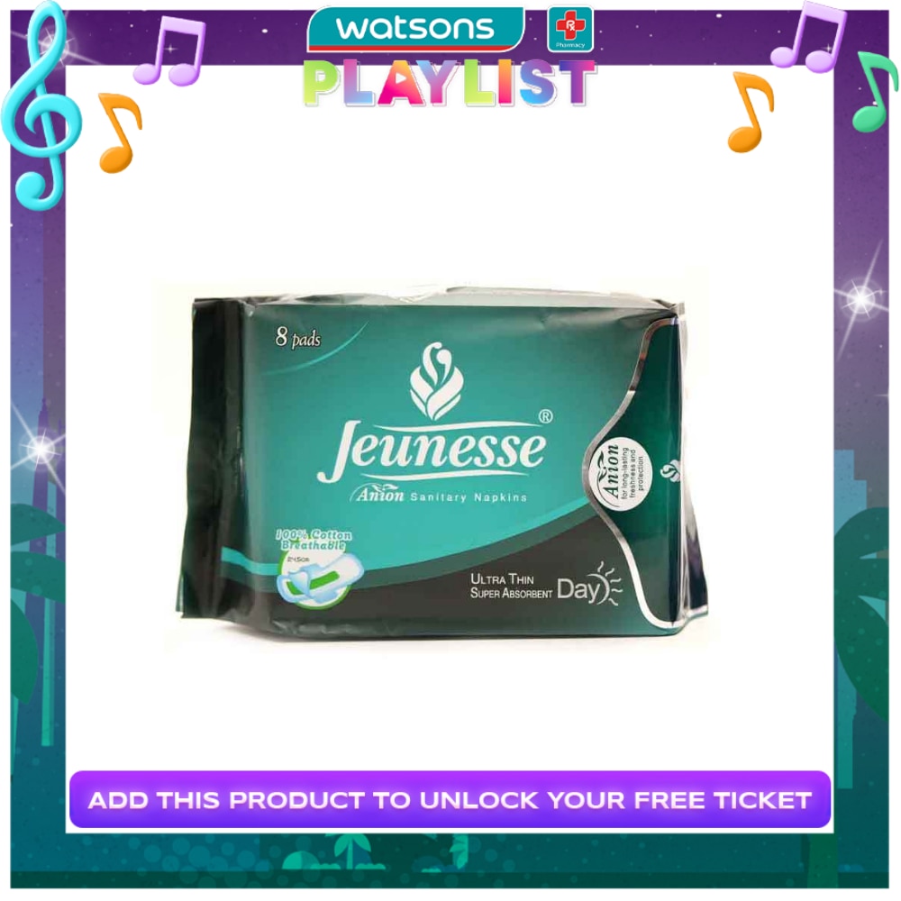 Anion Sanitary Napkins Ultra Thin Super Absorbent 8 Day Pads