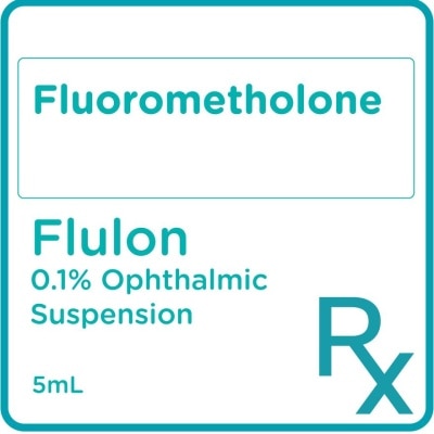 FLULON Fluorometholone Ophthalmic Solution 5mL [PRESCRIPTION REQUIRED]