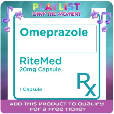 RITEMED - RITEMED Omeprazole 20mg Sold Per Piece [PRESCRIPTION REQUIRED]