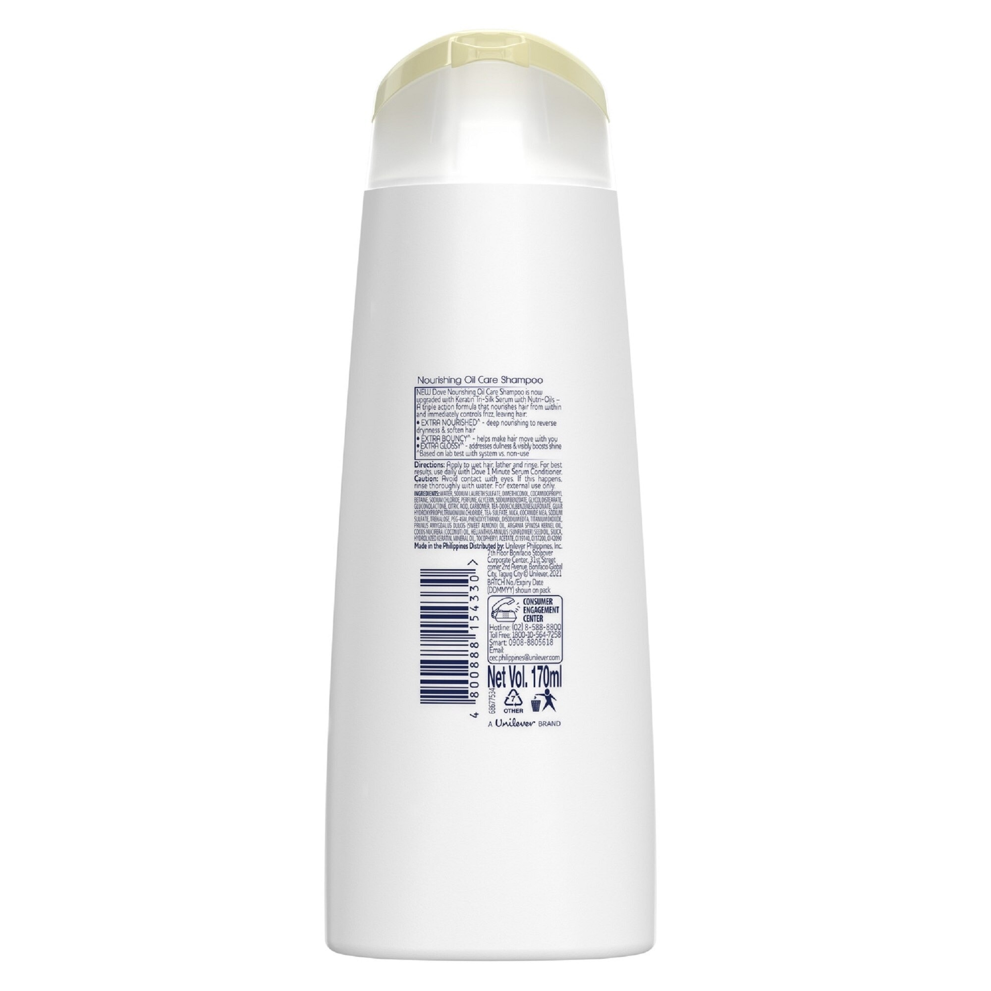 DOVE Restorative Oil Nourishing Care Shampoo 170mL