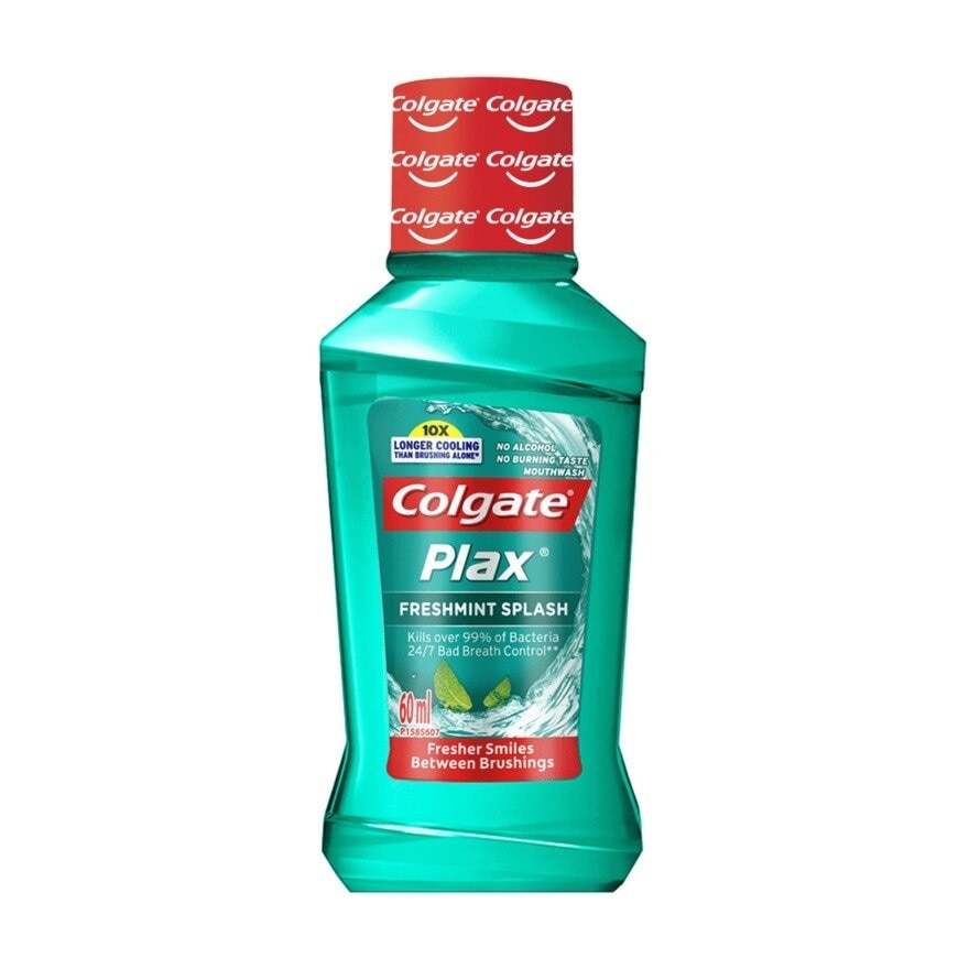 Plax Freshmint Splash Mouthwash 60ml