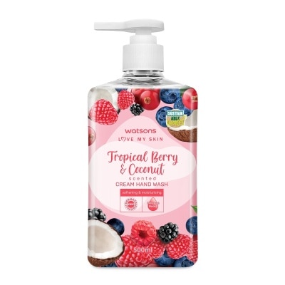 WATSONS Berry Coconut Cream Hand Soap 500ml