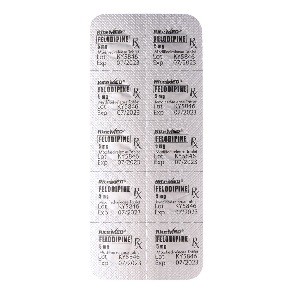 Felodipine 5Mg 1 Tablet [PRESCRIPTION REQUIRED]