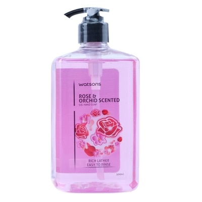 WATSONS Rose and Orchid Gel Hand Soap 500ml