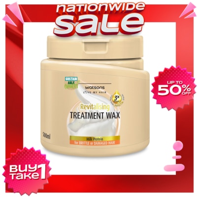 WATSONS Milk Protein Treatment Wax 500ml
