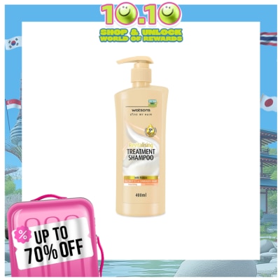WATSONS Revitalizing Milk Protein Treatment Shampoo 400ml