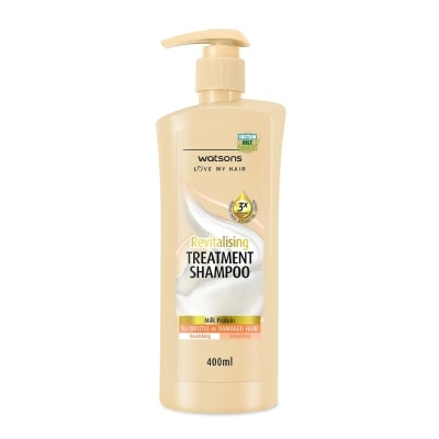 WATSONS Revitalizing Milk Protein Treatment Shampoo 400ml