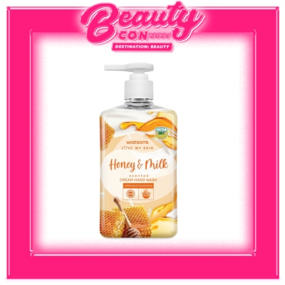 WATSONS Honey and Milk Cream Hand Soap 500ml
