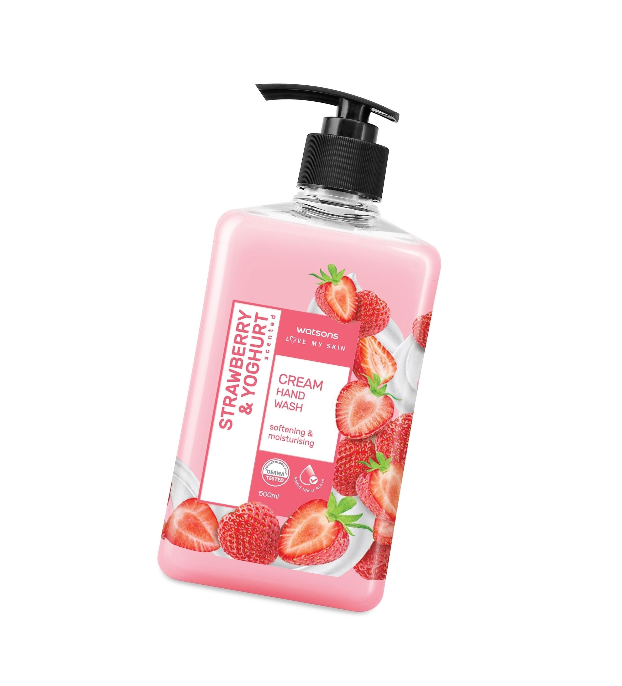 Strawberry and Yoghurt Scented Cream Hand Wash 500ml