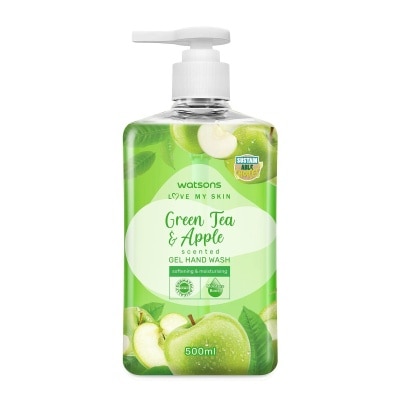 WATSONS Green Tea Apple Hand Soap 500ml