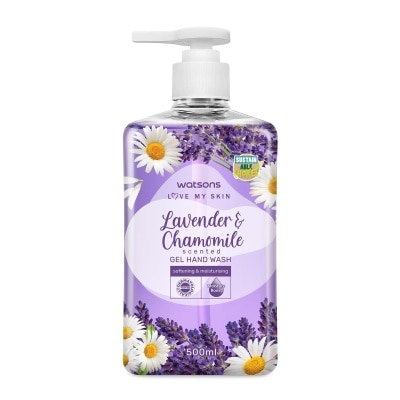 WATSONS Lavender and Chamomile Scented Gel Hand Wash 500ml