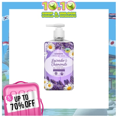 WATSONS Lavender and Chamomile Scented Gel Hand Wash 500ml