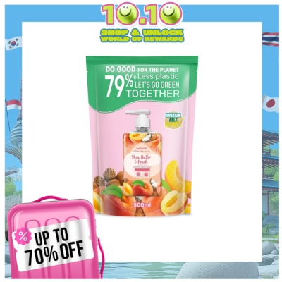 WATSONS Shea Butter & Peach Scented Cream Hand Wash 500ml