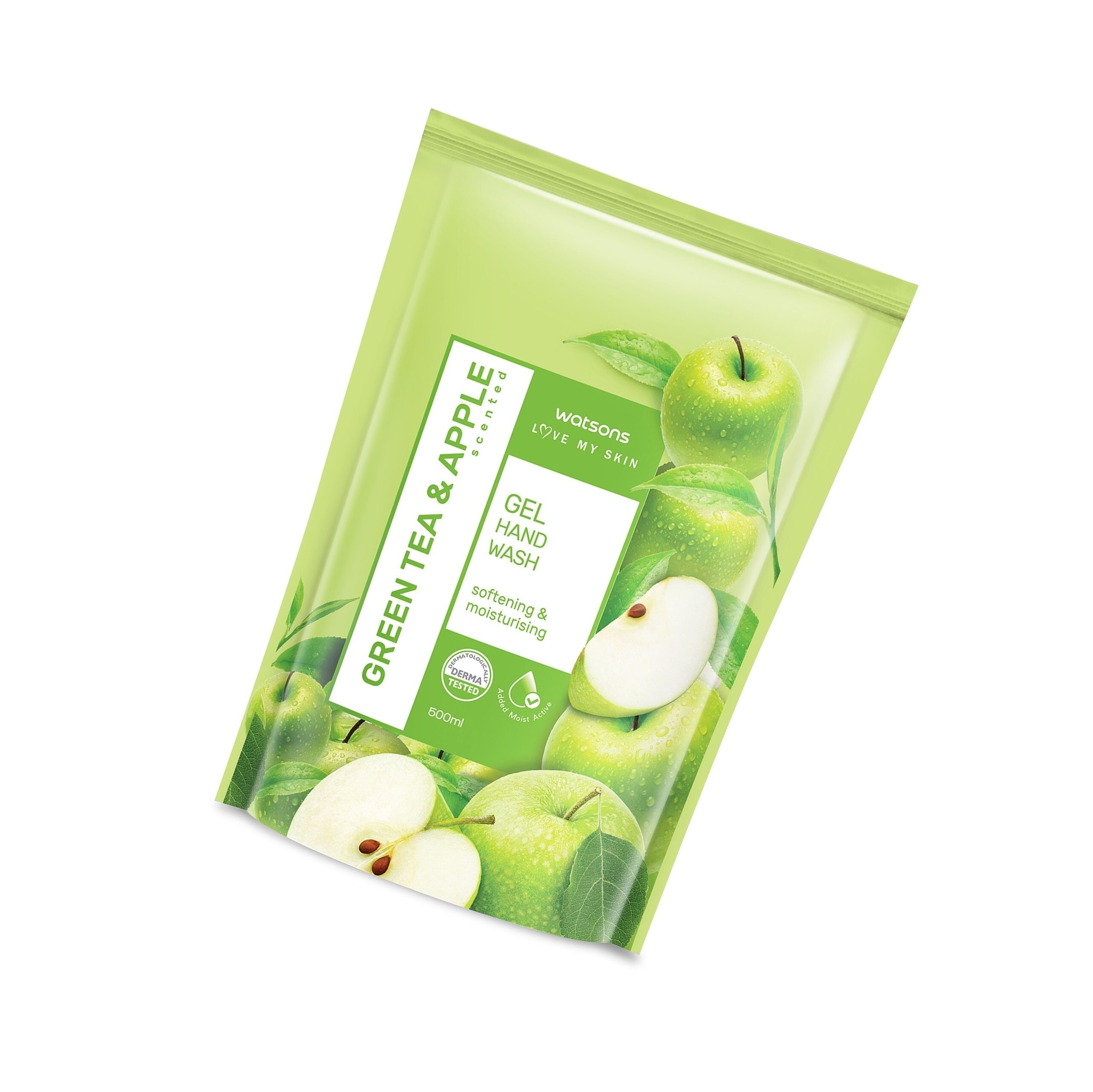 Green Tea and Apple Scented Hand Soap Refill 500ml