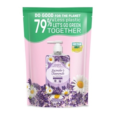 WATSONS Lavender & Chamomile Scented Gel Hand Wash 500ml