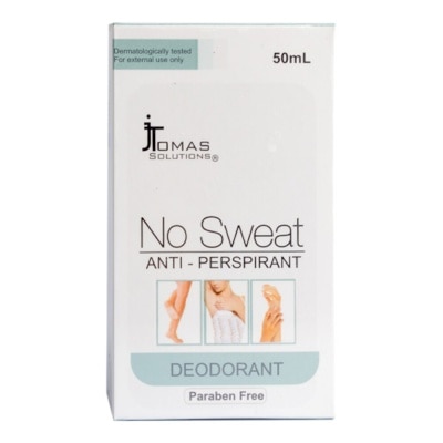 J TOMAS No Sweat Anti Perspirant Deodorant 50ml