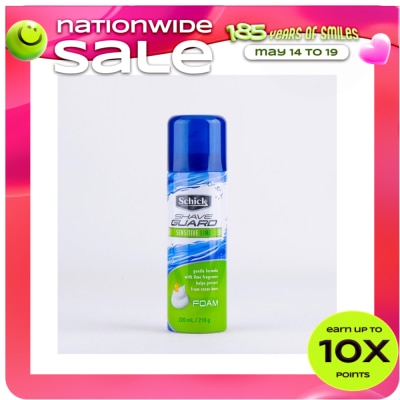 SCHICK - Shave Guard Sensitive Lime Foam 220ml