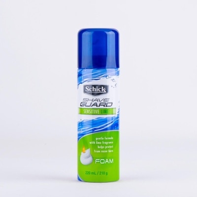 SCHICK Shave Guard Sensitive Lime Foam 220ml