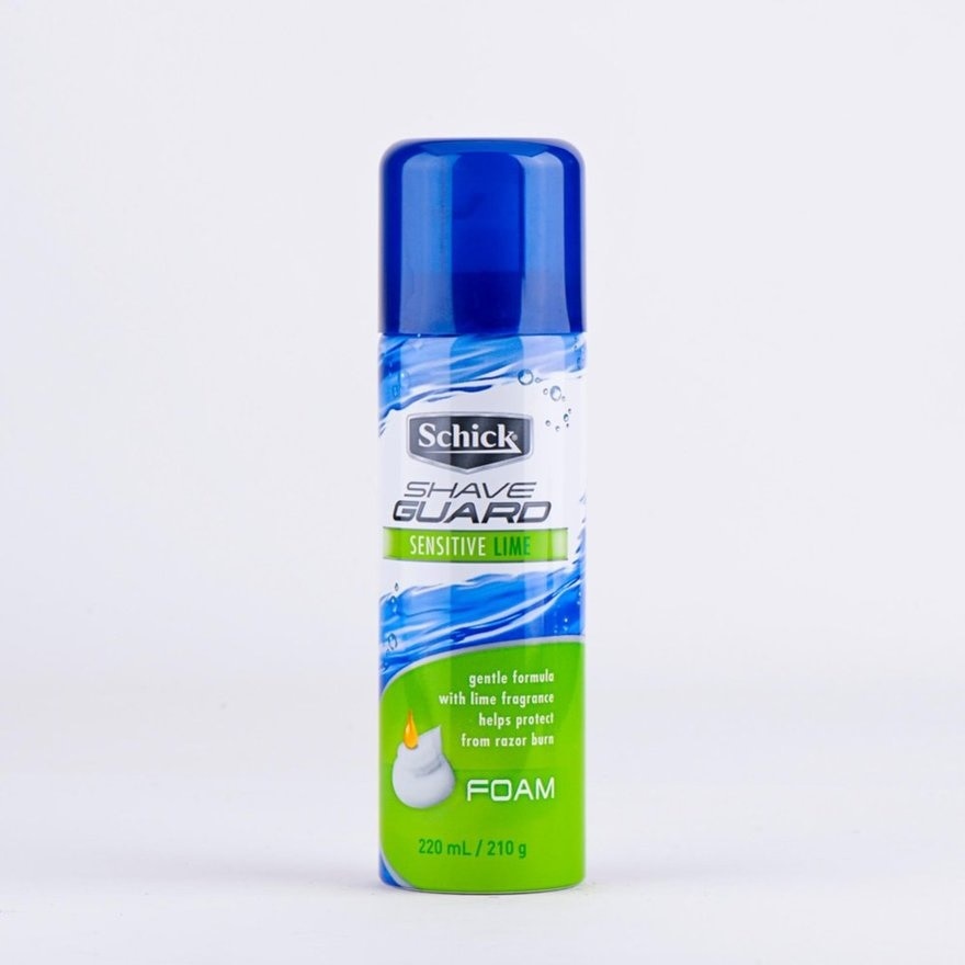 Shave Guard Sensitive Lime Foam 220ml