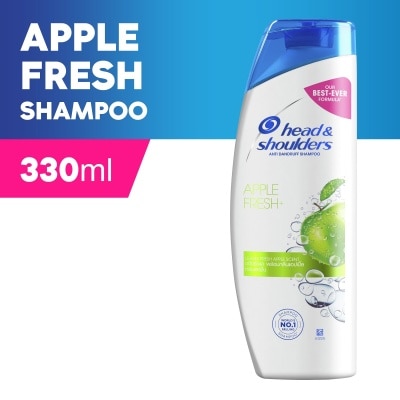 HEAD N SHOULDERS Apple Fresh Hair Shampoo 330mL