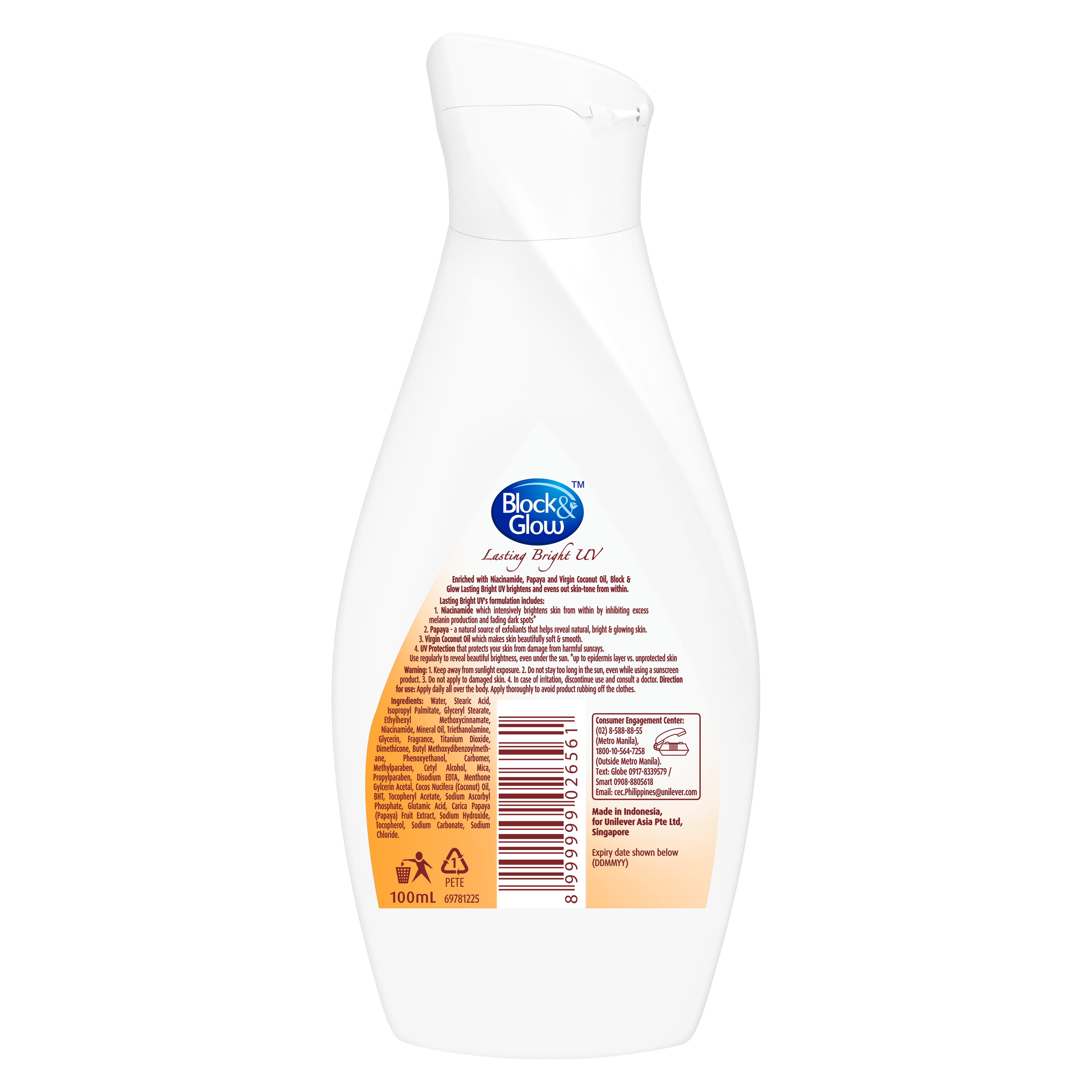 Lasting White Papaya Lotion 100ML