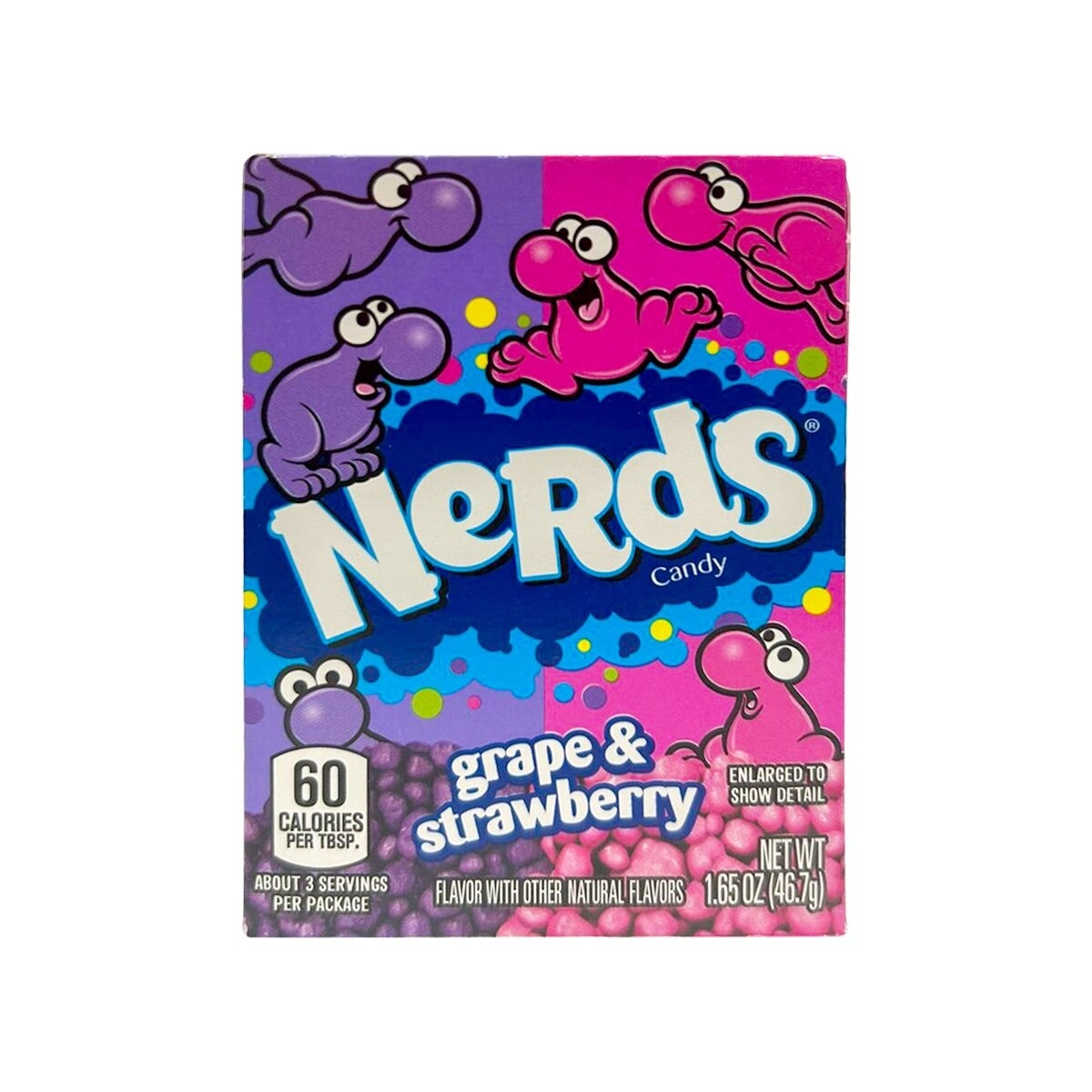 Wonka Nerds Strawberry Grape 46.7G