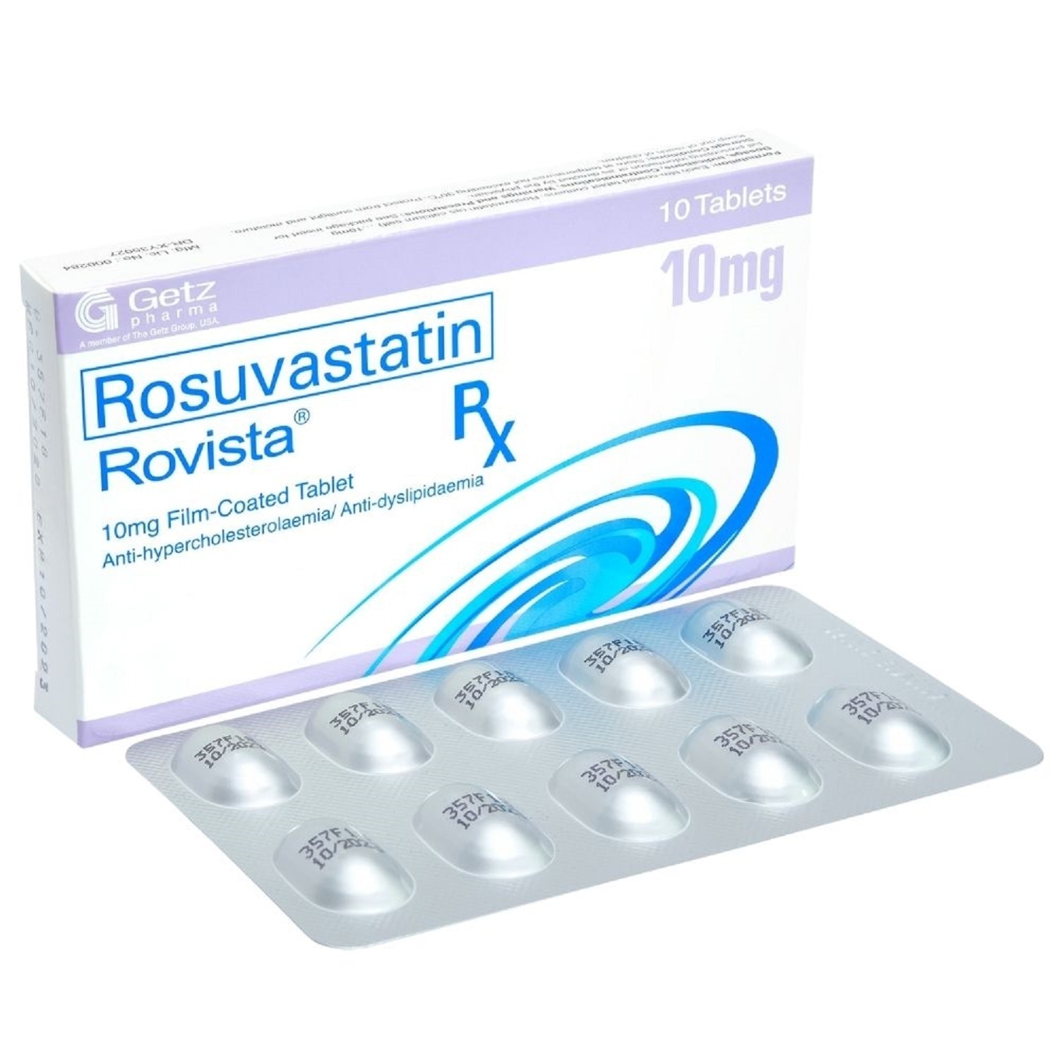 Rosuvastatin Ca 10mg 1 Film coated Tablet [PRESCRIPTION REQUIRED]