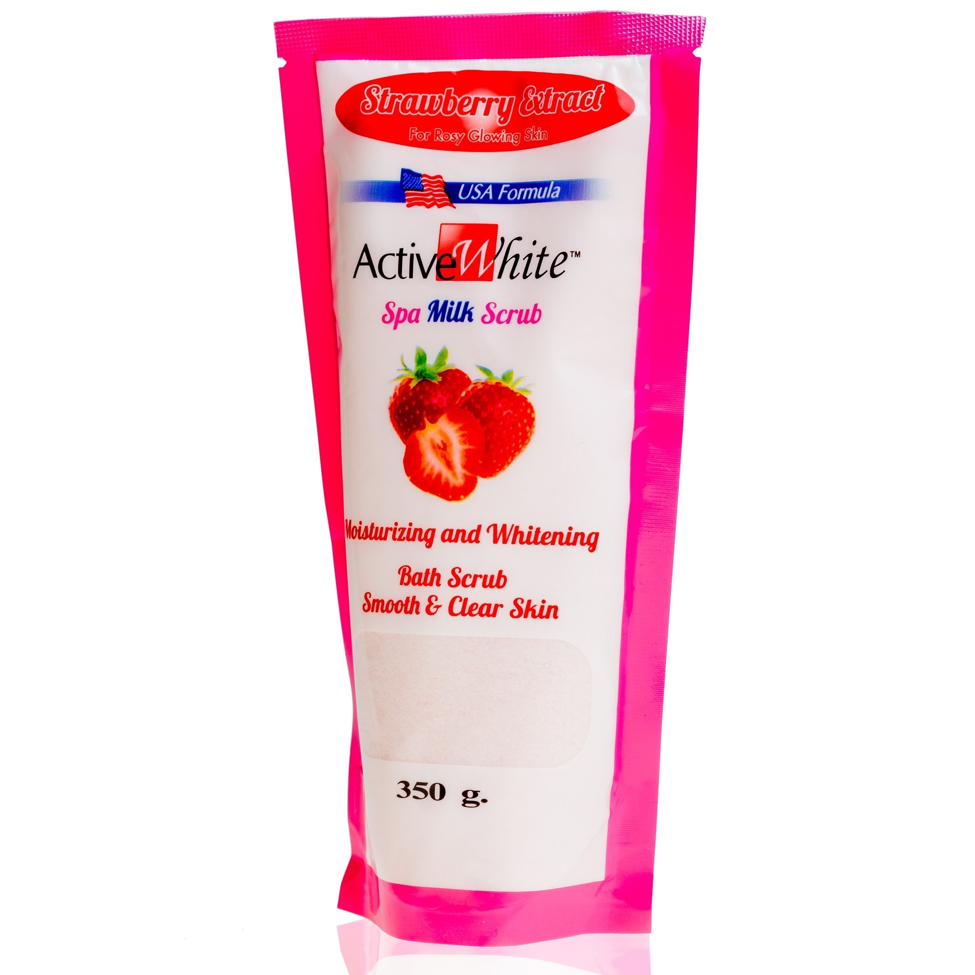 Spa Milk Scrub Strawberry Extract 350g