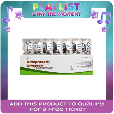 OMEPRON - OMEPRON Omeprazole 40Mg Sold Per Piece [PRESCRIPTION REQUIRED]