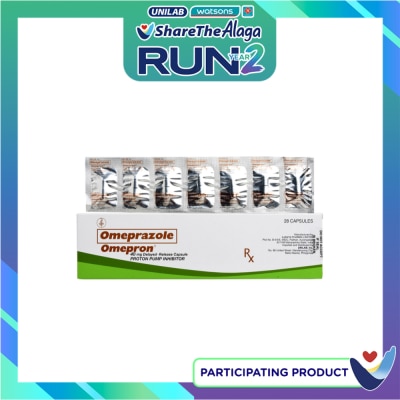 OMEPRON OMEPRON Omeprazole 40Mg Sold Per Piece [PRESCRIPTION REQUIRED] image