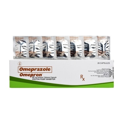 OMEPRON Omeprazole 40Mg 1 Capsule [PRESCRIPTION REQUIRED]