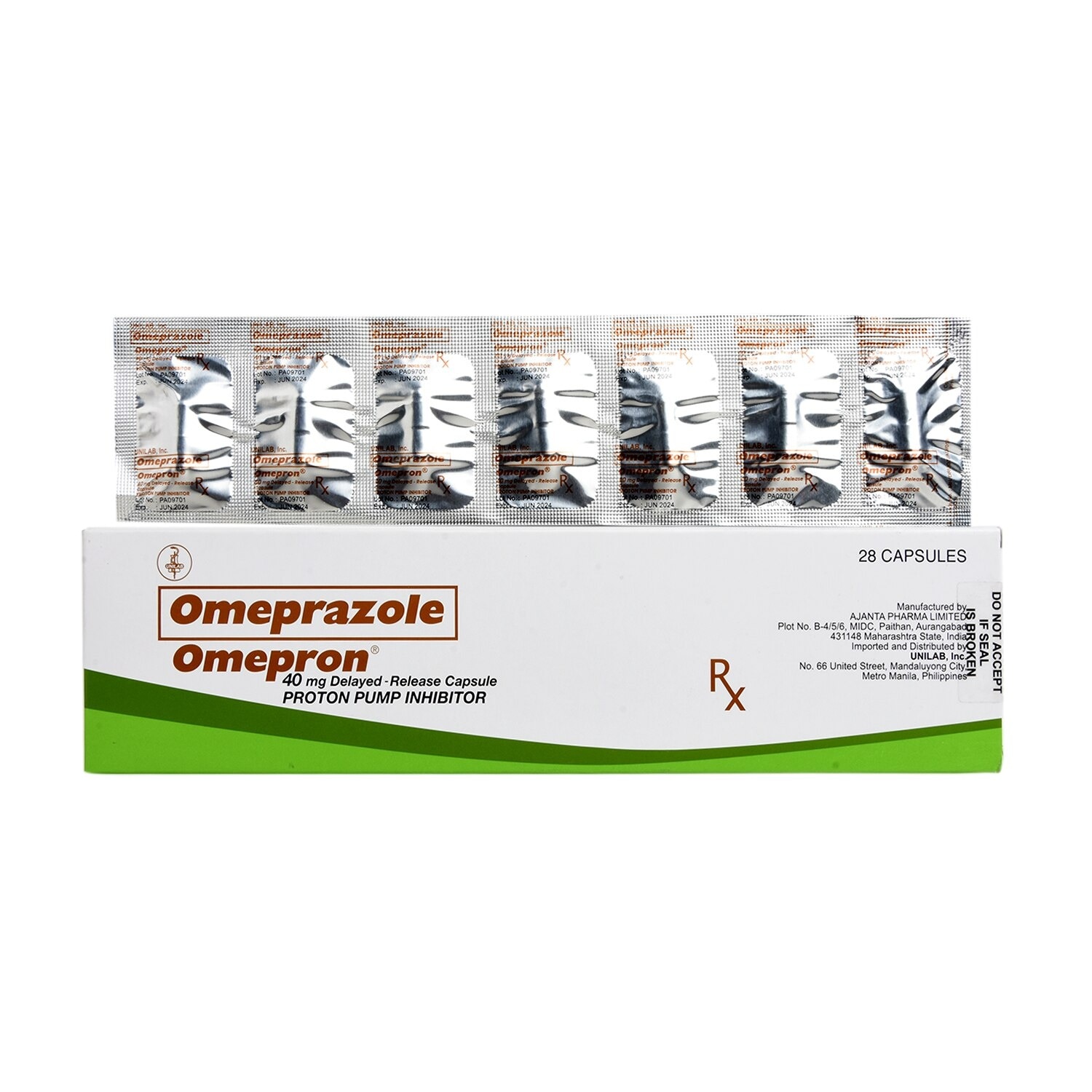 Omeprazole 40Mg 1 Capsule [PRESCRIPTION REQUIRED]