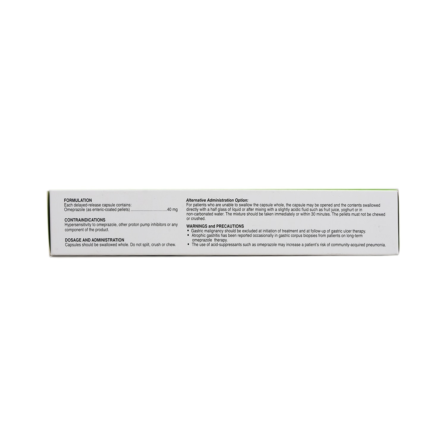 Omeprazole 40Mg 1 Capsule [PRESCRIPTION REQUIRED]