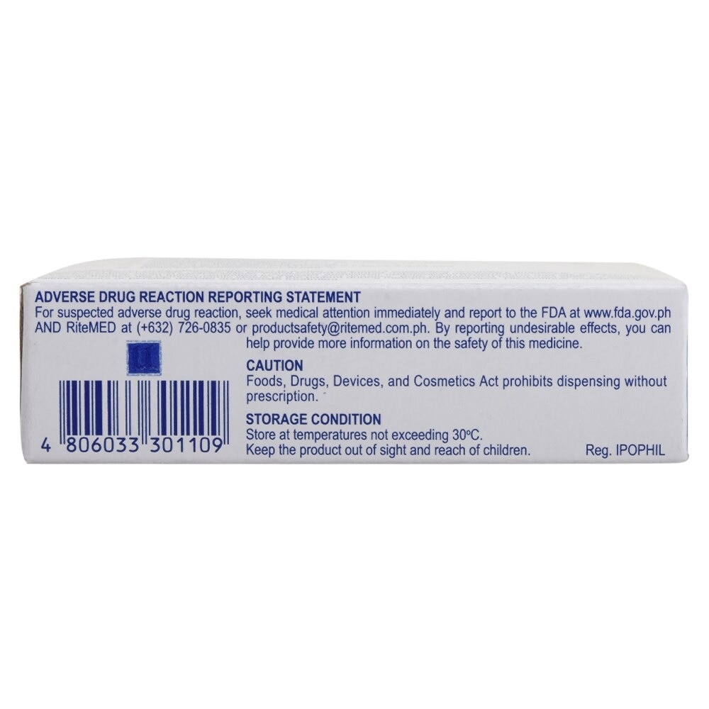 Ritemed Metoprolol 50mg 1 Tablet [Prescription Required]