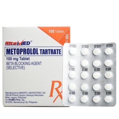 RITEMED Ritemed Metoprolol 100mg 1 Tablet [Prescription Required]