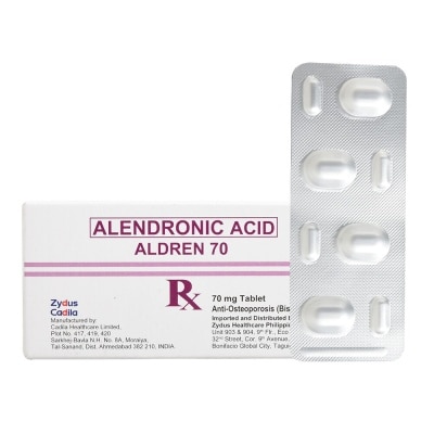 ALDREN Alendronate Sodium 70 mg 1 Tablet [PRESCRIPTION REQUIRED]