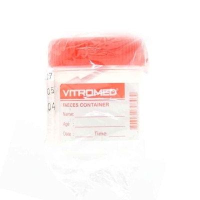 VITROMED Faeces Container 1s