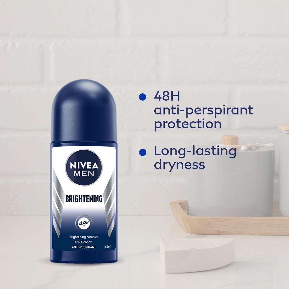 NIVEA Men Deodorant Brightening Roll-On 25ml