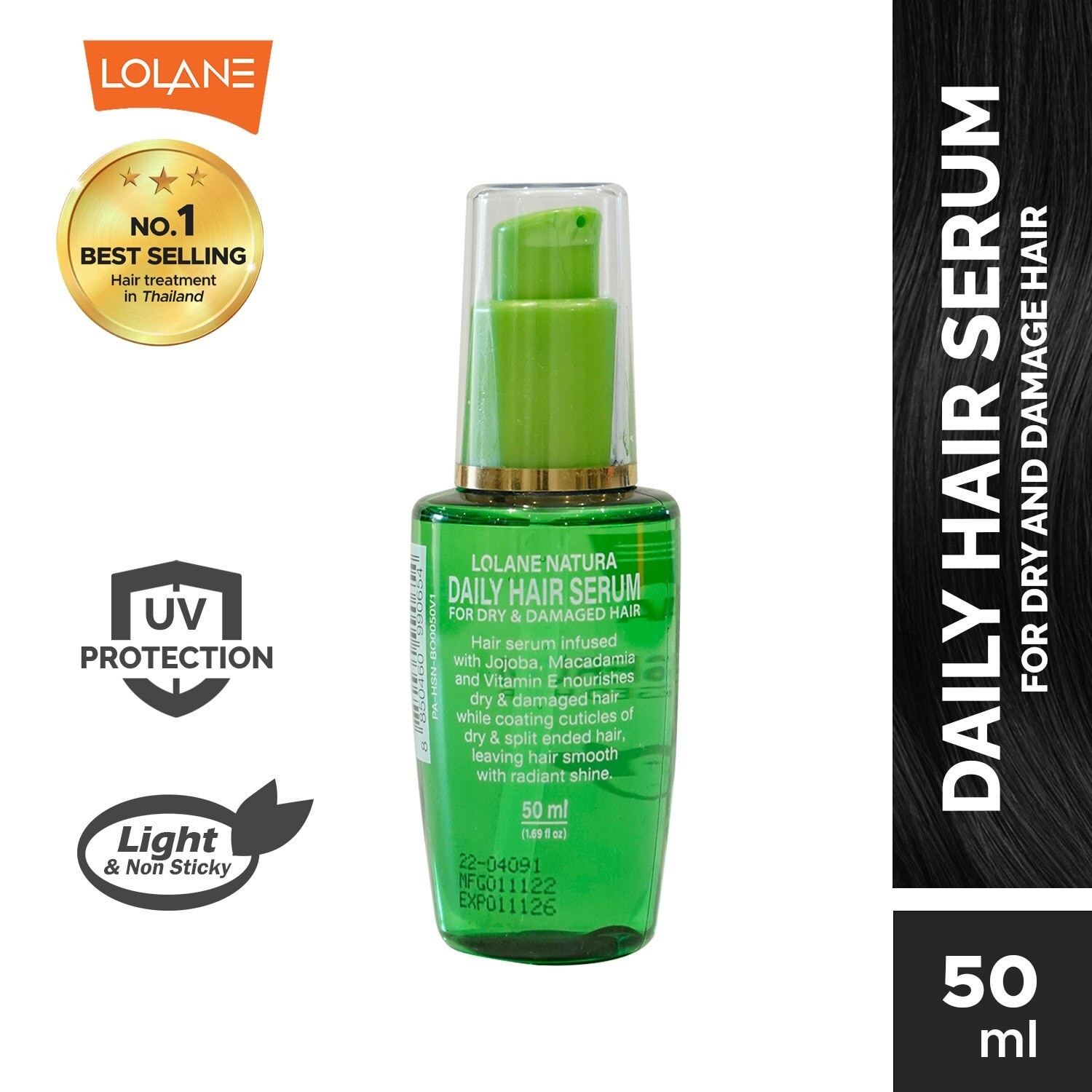 Natura Daily Hair Serum For Dry & Damaged Hair