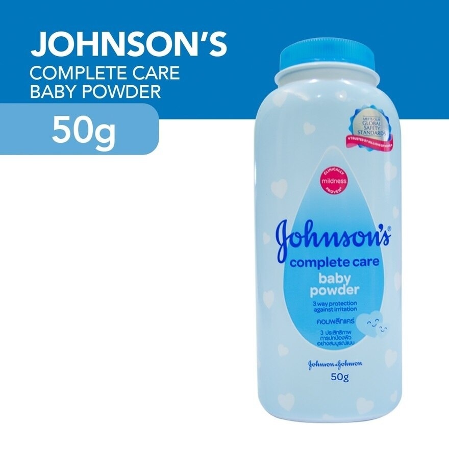 Johnson's Complete Care Baby Powder 50g - Baby Essentials, Baby Care