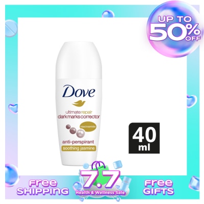 DOVE Dove Deodorant Roll-On Ultimate Repair Dark Marks Corrector Soothing Jasmine 40ML