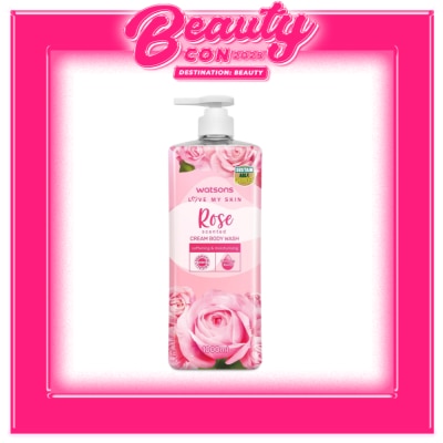 WATSONS Rose Scented Cream Body Wash 1L