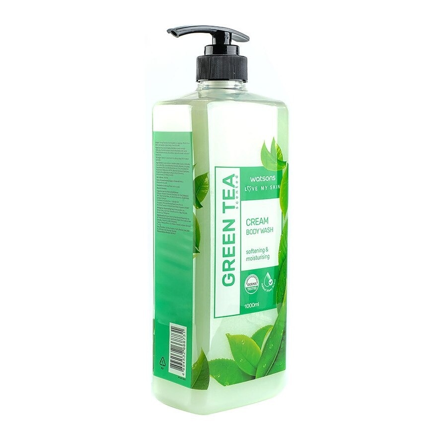 Green Tea Scented Cream Body Wash 1000ml