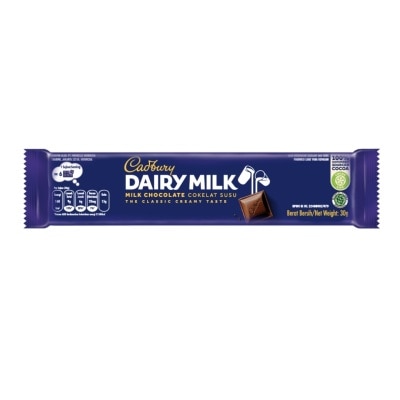 CADBURY Cadbury Dairy Milk Chocolate 30G